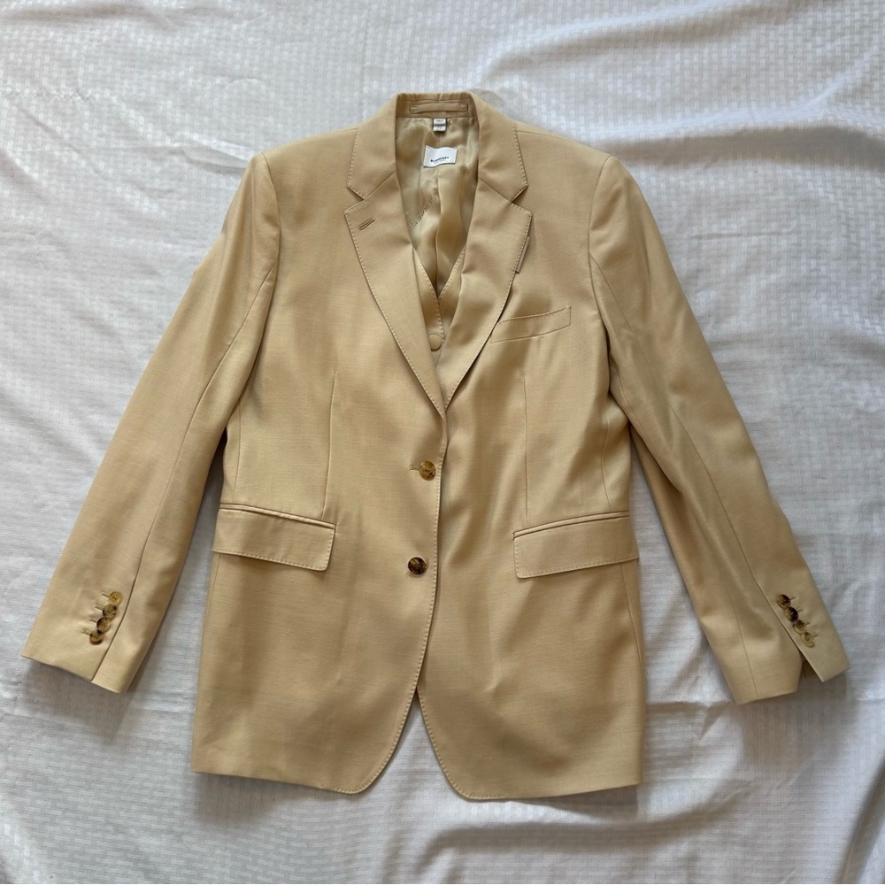 Burberry Gilet Docking Jacket in light beige Women’s US 14